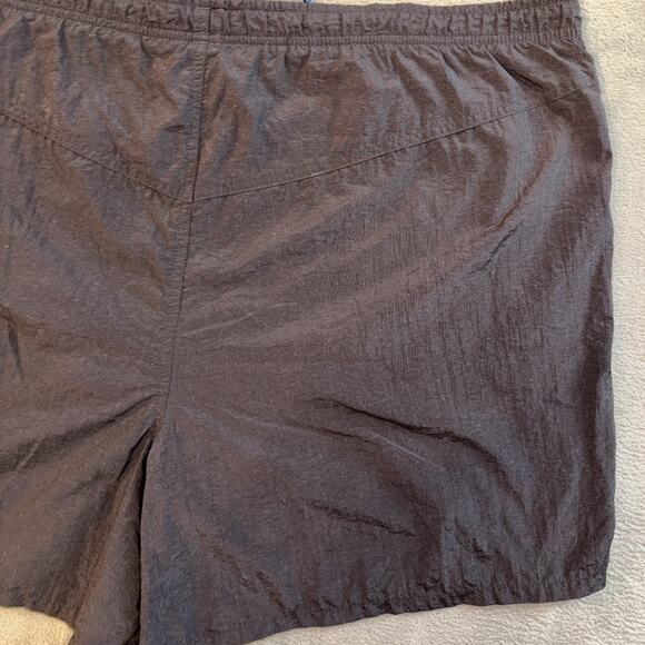 Vintage Speedo Boardshorts Men's X Large Black Nylon Classic Lined Swim Trunks - Picture 12 of 13